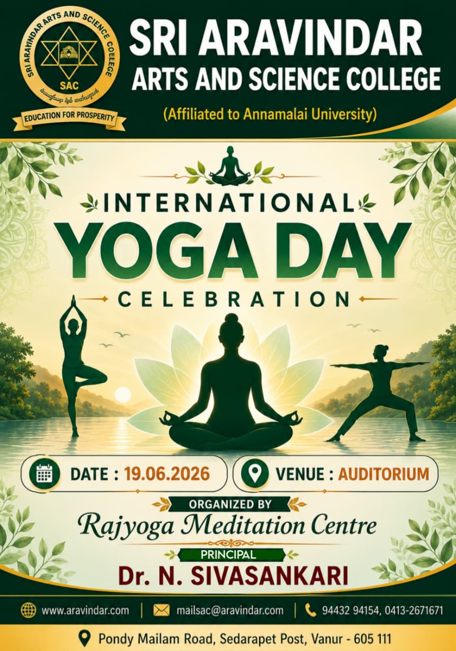 International Yoga Day Celebration June 21st